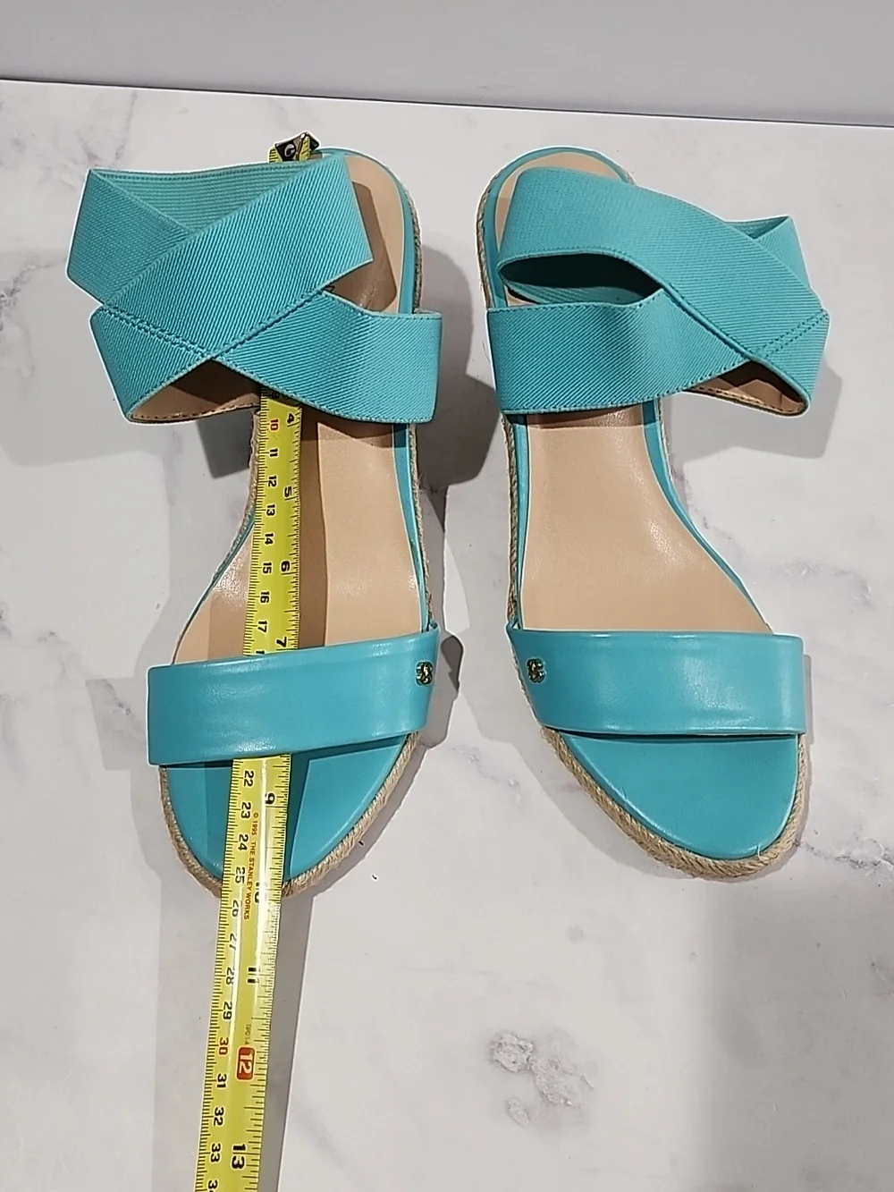 Bandolino Stylish  Wedge  Blue Sandal